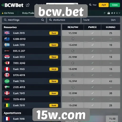 Comparação entre bcw.bet e concorrentes do mercado